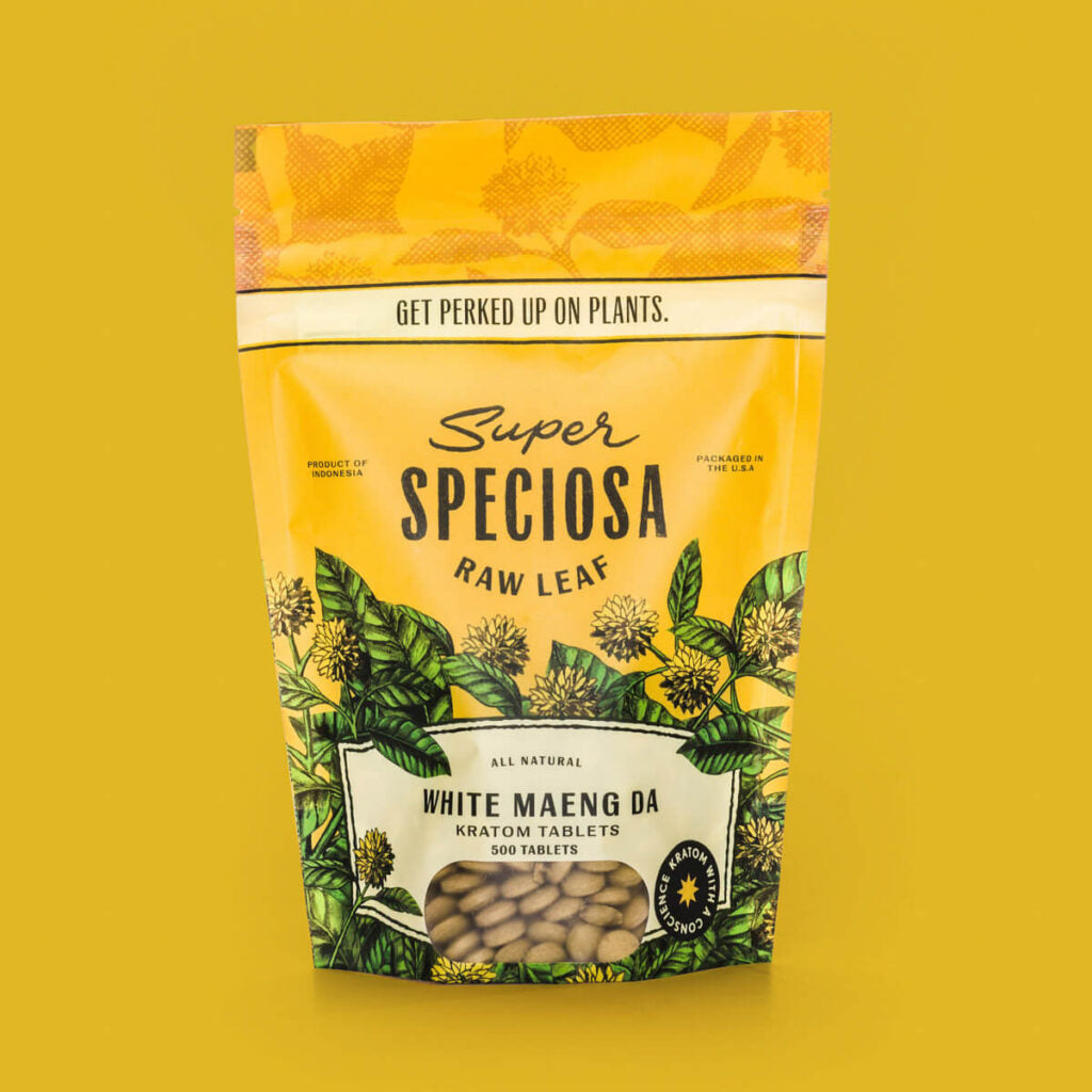 Super Speciosa White Maeng Da Kratom Tablets