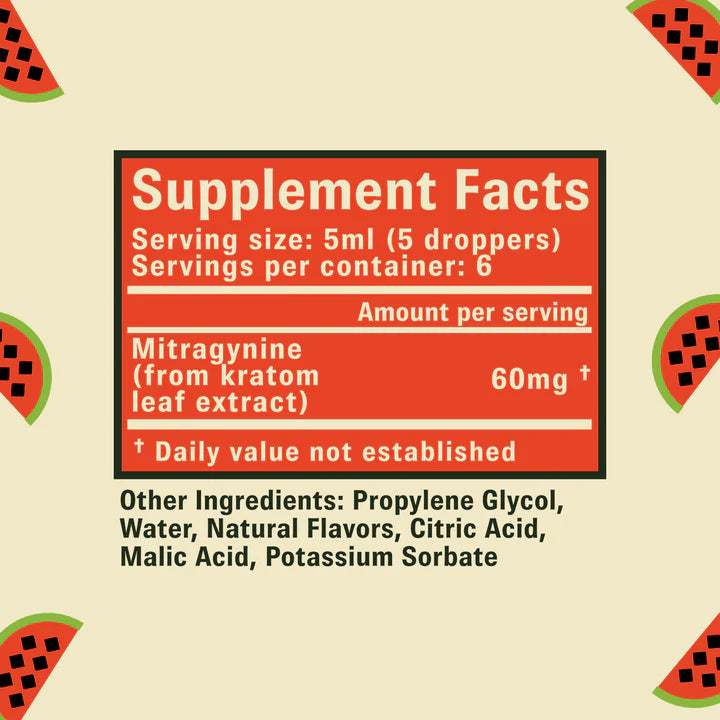 Super Speciosa Watermelon Kratom Tincture