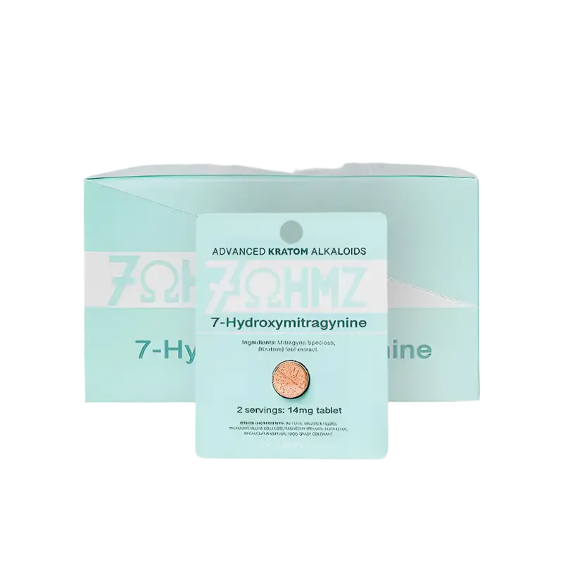 7OHMZ 7-Hydroxymitragynine Tabs 14mg per Tablet 1ct