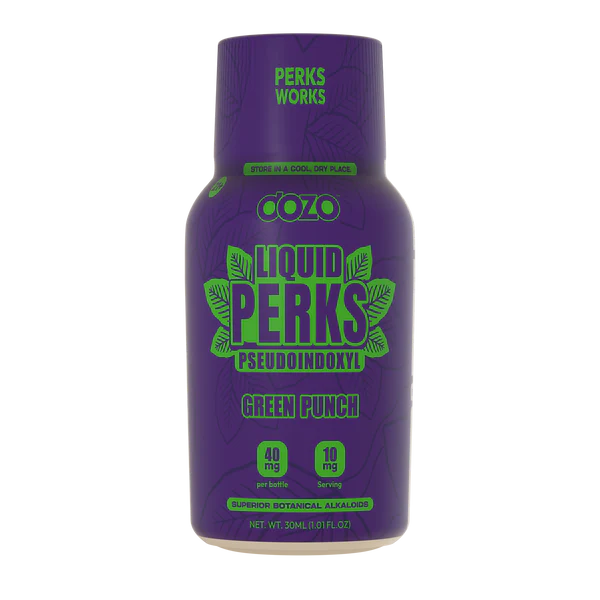 Dozo Liquid Perks – Botanical Alkaloids Shot - 40mg