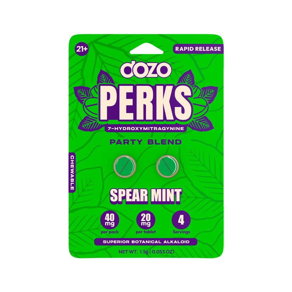 Dozo Perks 7-Hydroxymitragynine Tablets 2ct