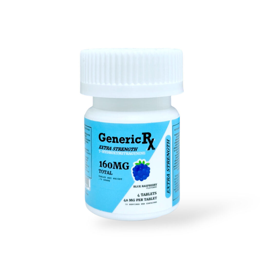 GenericRx – Extra Strength Hydroxy Tablets (4ct / 160mg Total)