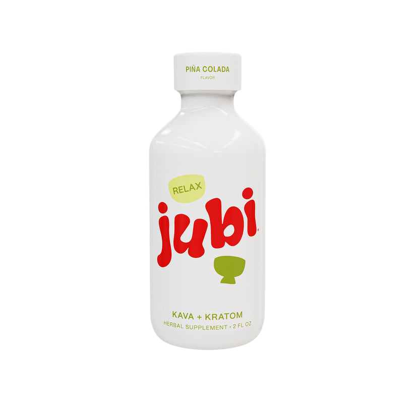 Jubi Kava and Kratom Relax Shots – Piña Colada
