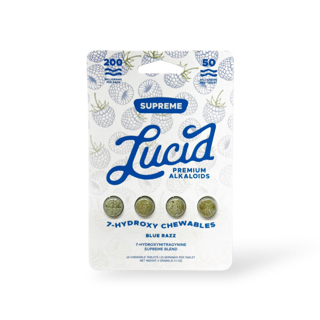 Lucid Supreme 7-OH Chewables Tablets 50mg Per Tablet 4ct