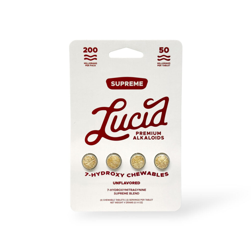 Lucid Supreme 7-OH Chewables Tablets 50mg Per Tablet 4ct