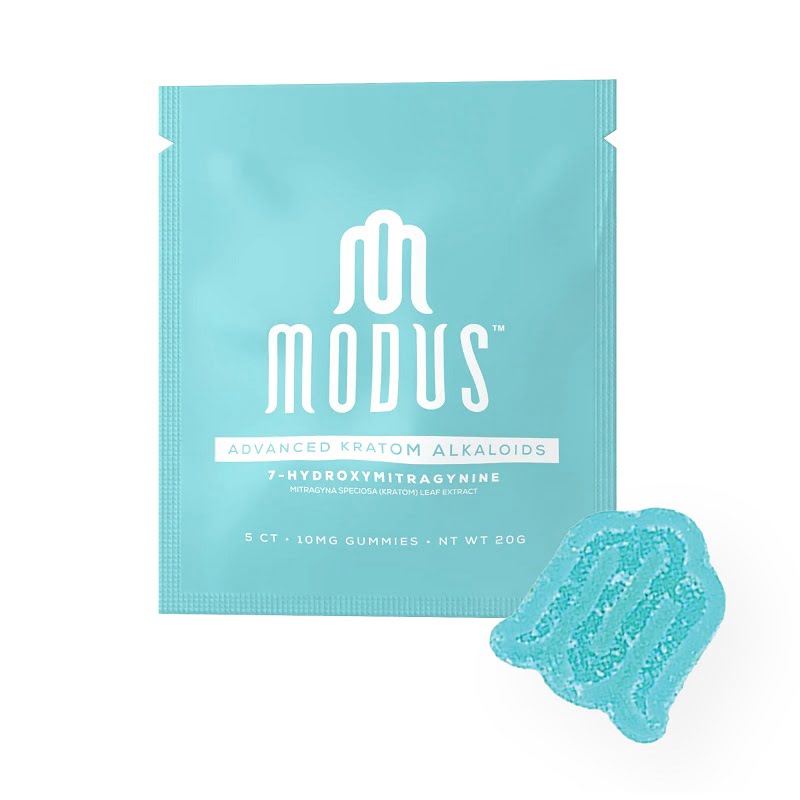 Modus 7-Hydroxymitragynine Gummies 10mg 5ct 5pk