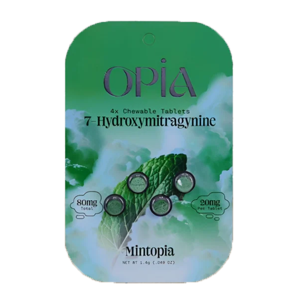 OPiA 7-Hydroxymitragynine Chewable Tablets 80mg 4ct