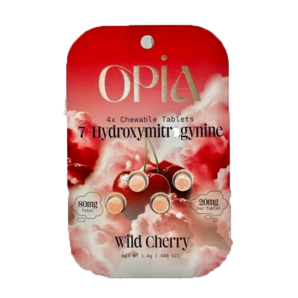 OPiA 7-Hydroxymitragynine Chewable Tablets 80mg 4ct