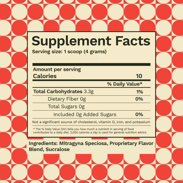 Super Speciosa Cherry Bomb Calm Flavored Kratom Powder