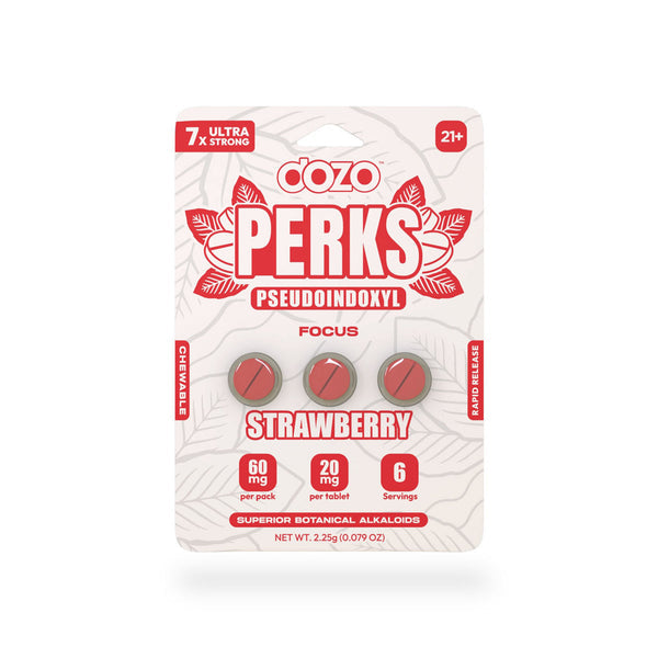 Dozo Perks Pseudoindoxyl Chewable Tablets 20mg Ultra Strong
