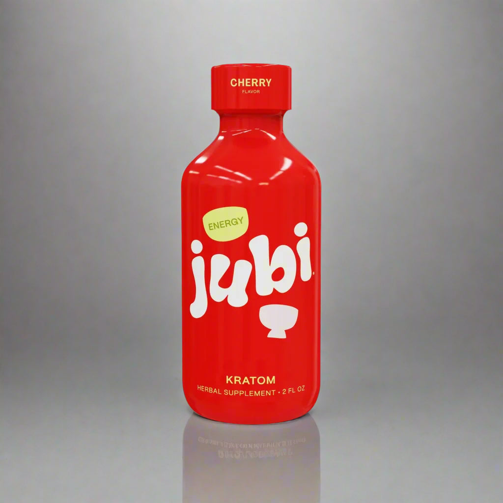Jubi Kratom Shot – 25mg Mitragynine – Cherry Energy