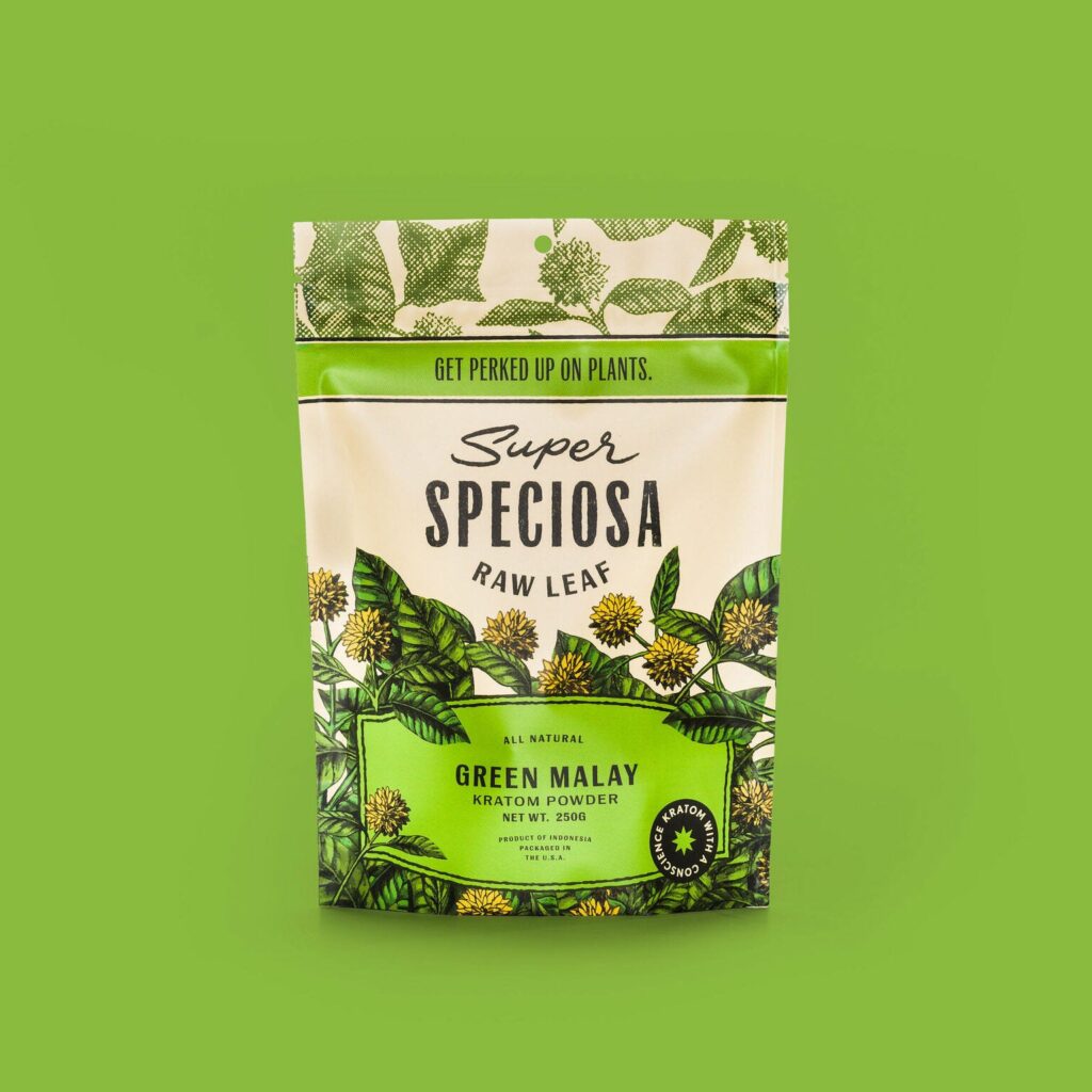 Super Speciosa Green Malay Kratom Powder
