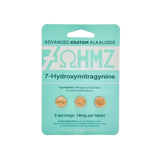 7OHMZ 7-Hydroxymitragynine Tabs 14mg per Tablet 3ct
