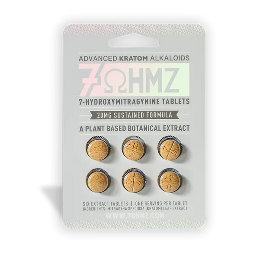 7OHMZ Sustained Formula Tablets - 28mg - 6ct