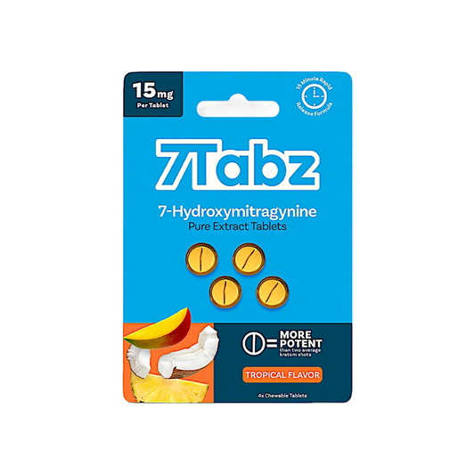 7Tabz 7-Hydroxymitragynine Pure Extract Tablets 15mg | 4 Count