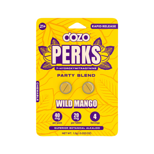 Dozo Perks 7-Hydroxymitragynine Tablets 2ct