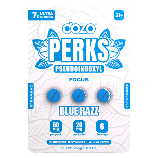 Dozo Perks Pseudoindoxyl Chewable Tablets 20mg Ultra Strong