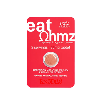 Eat Ohmz 7-Hydroxymitragynine Tabs 30mg per Tablet 1ct