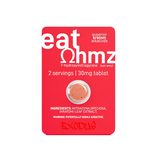 Eat Ohmz 7-Hydroxymitragynine Tabs 30mg per Tablet 1ct