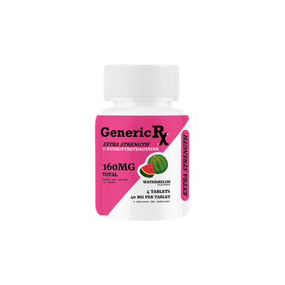 GenericRx – Extra Strength Hydroxy Tablets (4ct / 160mg Total)