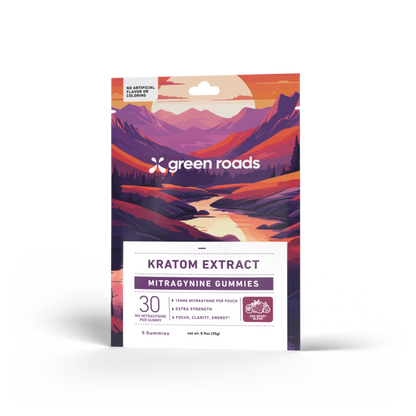 Green Roads Kratom Extract Mitragynine Gummies 150mg