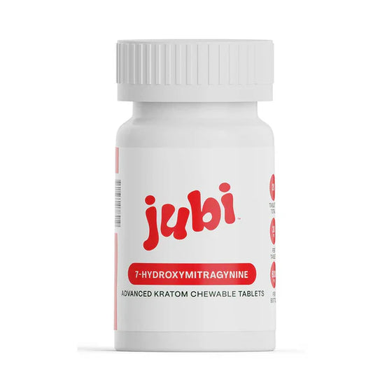 Jubi 7-Hydroximitragynine Chewable Tablets – 30mg – 20ct Bottle
