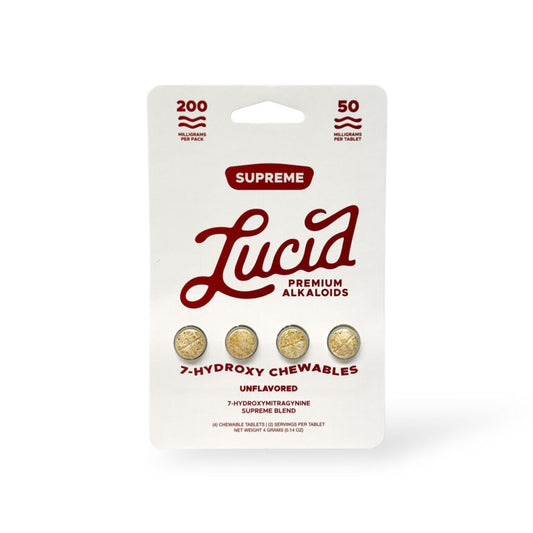Lucid Supreme 7-OH Chewables Tablets 50mg Per Tablet 4ct