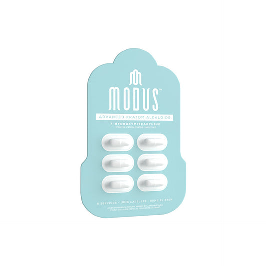 Modus 7-Hydroxymitragynine 60mg Capsules (6ct x 10mg)