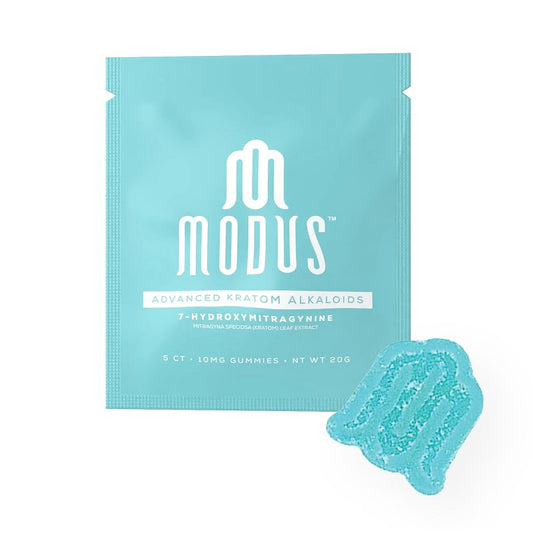 Modus 7-Hydroxymitragynine Gummies 10mg 5ct 5pk