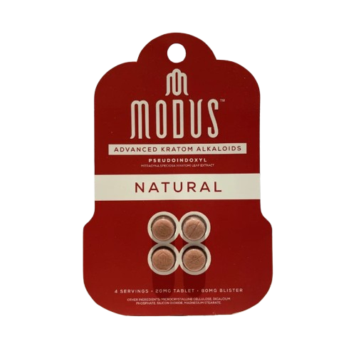 Modus Advanced Kratom Alkaloids Pseudoindoxyl Extract Tablets 4ct