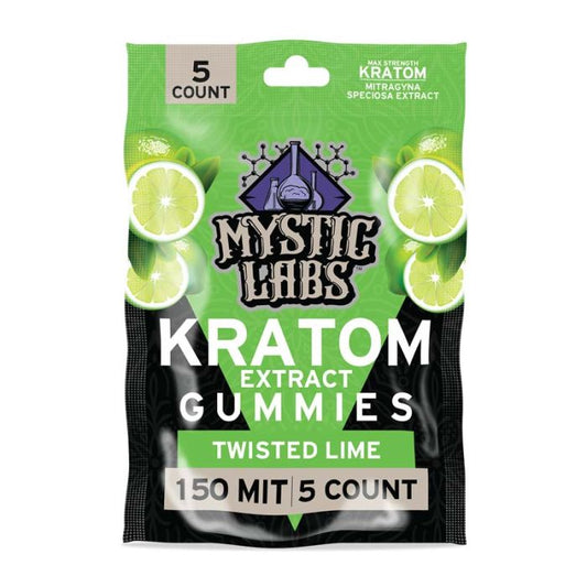 Mystic Labs Kratom Extract Gummies 150 MIT 5ct