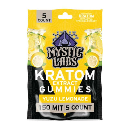 Mystic Labs Kratom Extract Gummies 150 MIT 5ct