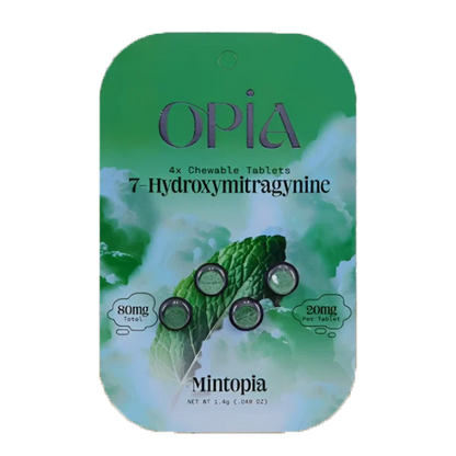 OPiA 7-Hydroxymitragynine Chewable Tablets 80mg 4ct