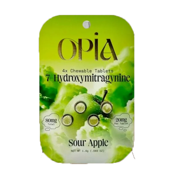 OPiA 7-Hydroxymitragynine Chewable Tablets 80mg 4ct