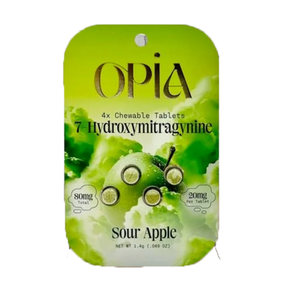 OPiA 7-Hydroxymitragynine Chewable Tablets 80mg 4ct