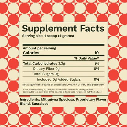 Super Speciosa Cherry Bomb Calm Flavored Kratom Powder