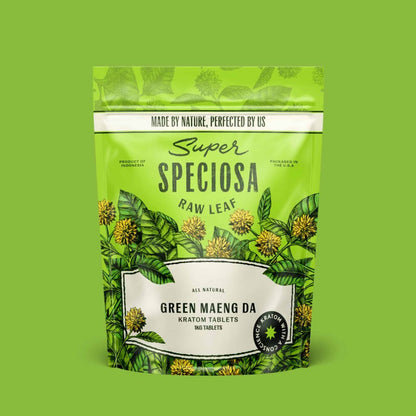 Super Speciosa Green Maeng Da Kratom Tablets