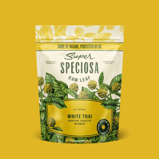 Super Speciosa White Thai Kratom Tablets