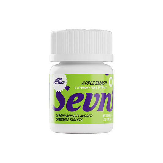 Sevn – 7 Hydroxymitragynine High Potency Tablets 20ct (40 mg each)
