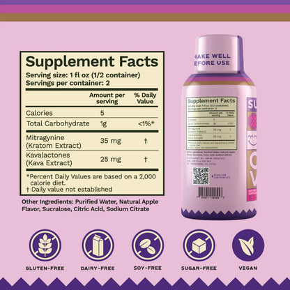 Super Speciosa - Super Feels Chill Vibes - Kava & Kratom Shot