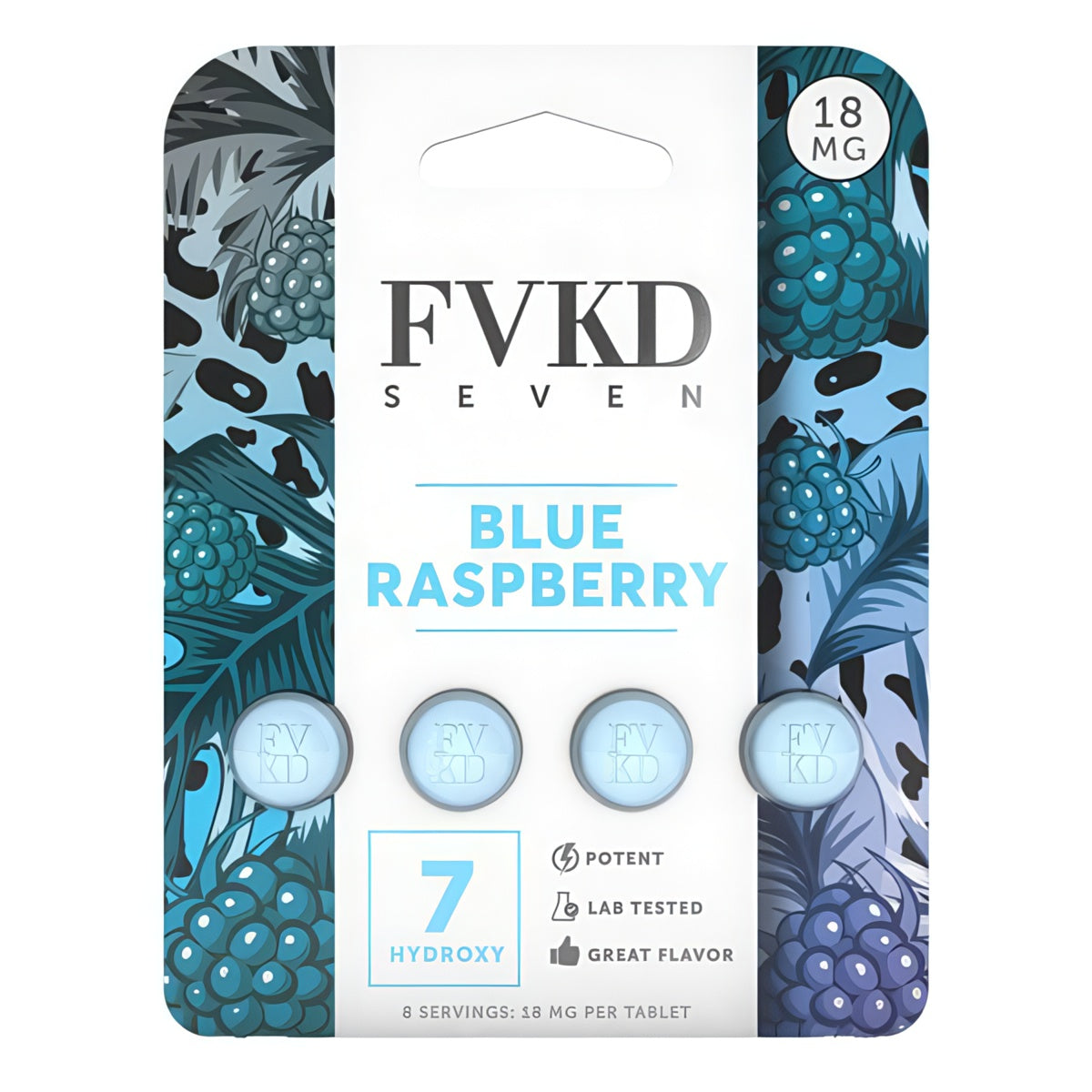 FVKD Seven 7-Hydroxy Extract Tablets 4ct