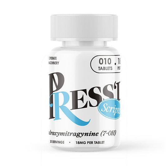 Press’d 7-Hydroxymitragynine Scripts Tablets 10ct 180mg