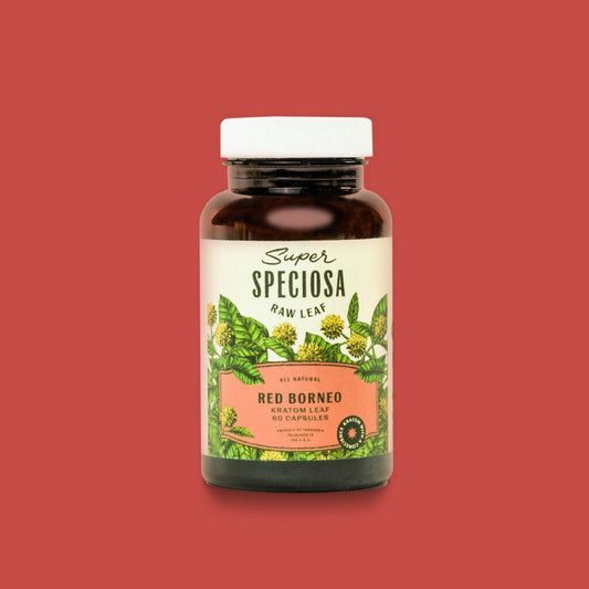 Super Speciosa Red Borneo Kratom Capsules