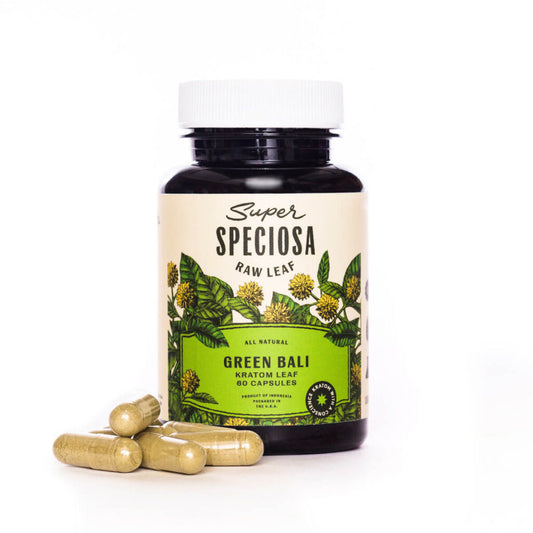 Super Speciosa Green Bali Kratom Capsules
