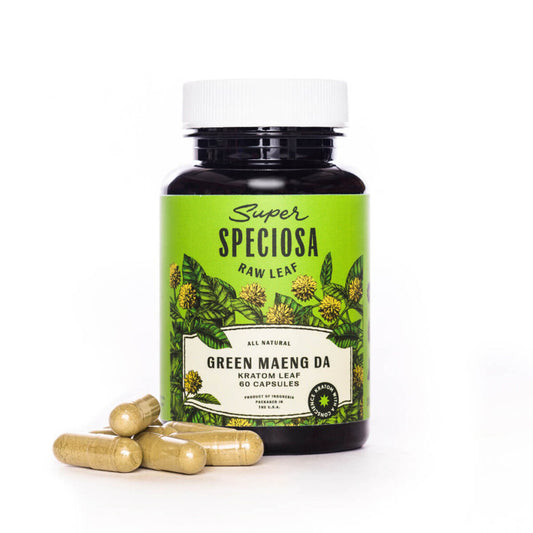 Super Speciosa Green Maeng Da Kratom Capsules
