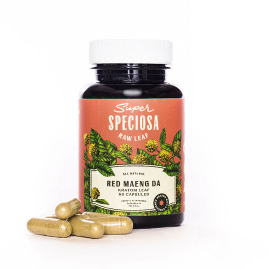 Super Speciosa Red Maeng Da Kratom Capsules