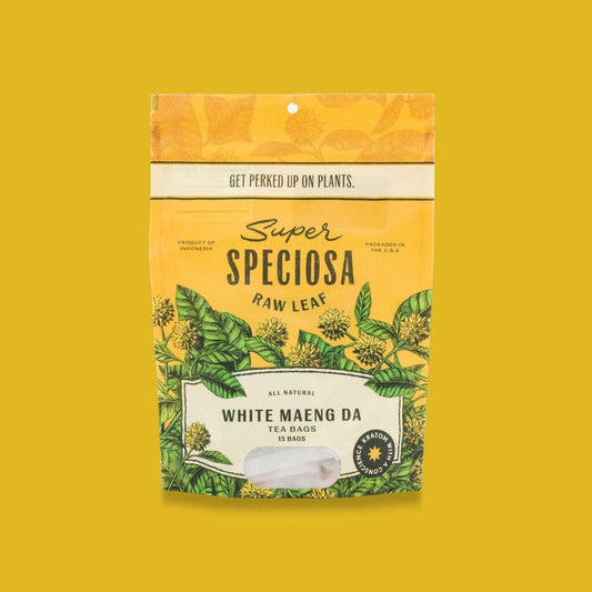 Super Speciosa White Maeng Da Kratom Tea Bags