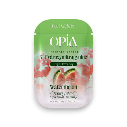 OPiA 7-Hydroxymitragynine Chewable Tablets – High Potency 30mg 1ct